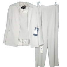 Kasper Pants Suit 3-Pc Set