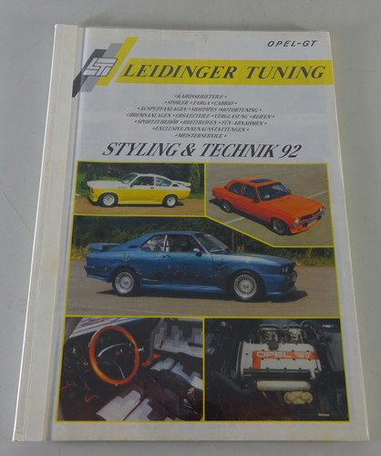 Brochure leidinger opel - opel, tuning