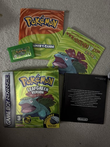 Pokémon leafgreen version gba - leafgreen,