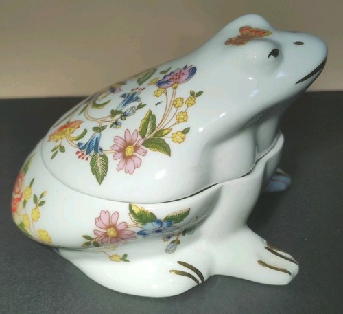 Aynsley cottage garden frog - garden,