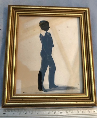 Scarce 1838 silhouette - 1838,