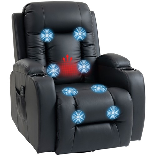 Homcom massage recliner - homcom,