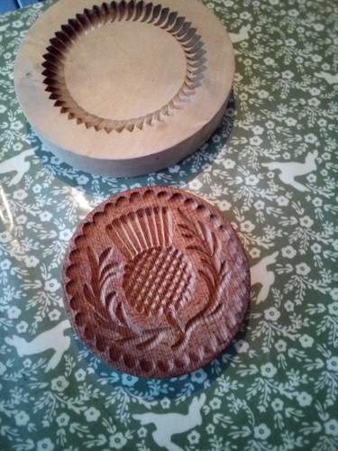 Wooden shortbread moulds - wooden,