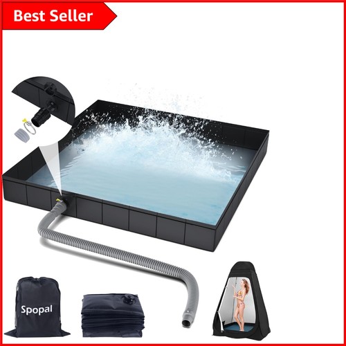 Large capacity camping shower - capacity,