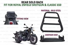 ROYAL ENFIELD "BLACK REAR SOLO