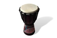 Djembe Drum Hand Painted 30cm