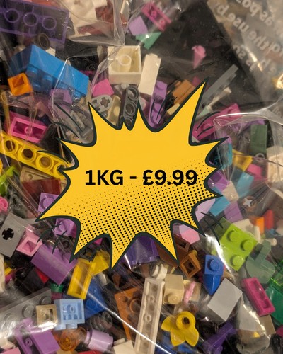 1kg random authentic lego - 1kg,