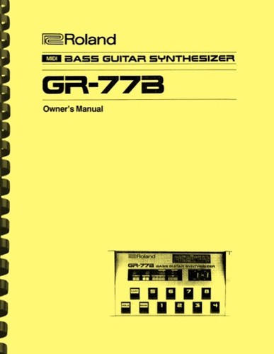 Roland 77b bass - gr-77b,