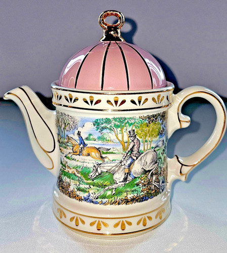 Sadler ironstone teapot - ironstone,