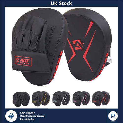 Durable curved boxing mitts - curved,