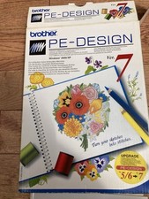Brother PE-Design Software System Ver5/6~ver 7  Home Embroidery Machines 