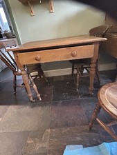 19 Century Pitch Pine Table