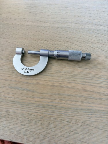 Micrometre 25mm jewellery - micrometre,