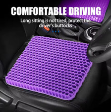 Orthopaedic Gel Seat Cushion Extra thicken For Long Sitting Office Car Chair UK