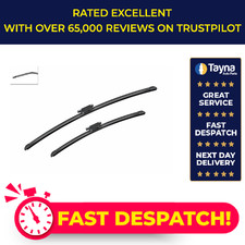 2x Wiper Blades (Pair) Flat /