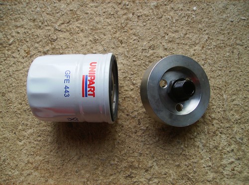 Oil filter spin conversion - spin-on,