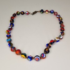 Vintage Millefiori Necklace