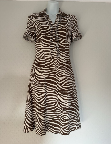 Karen millen zebra - karen, ruffle