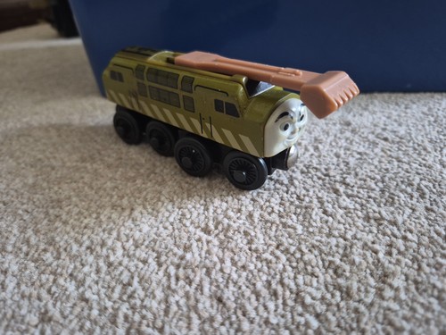 Diesel wooden train - wooden,