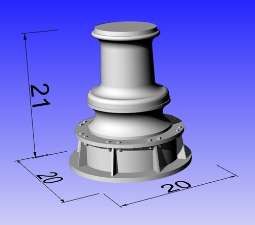 Model boat fitting tug - fitting, osv