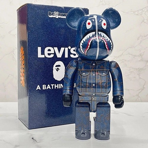 28cm 400 bearbrick levi - levi's, a