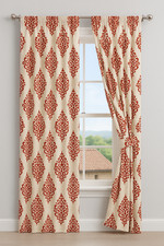 Floral Print Pencil Pleat