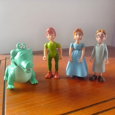 Disney Heroes Famosa Peter Pan Wendy John Darling Job Lot Vintage Bundle Figure