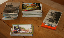 300 Vintage UK Postcards (90
