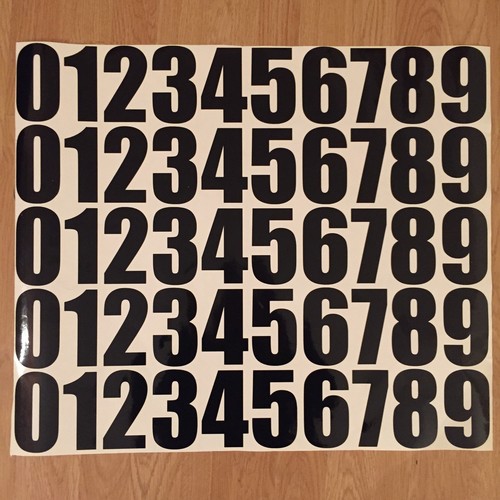 Inch numbers acu road - inch,
