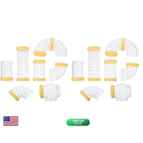 Mipcase hamster tubes tunnels - hamster,