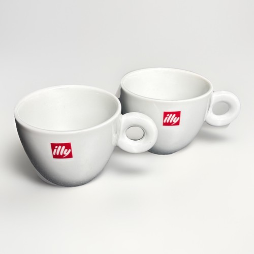 Pair illy tazza - pair, cappuccino