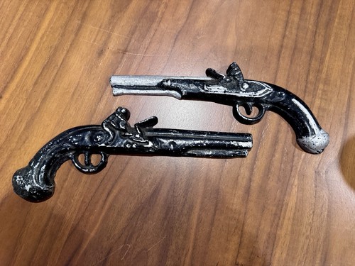Vintage pair flintlock - of,