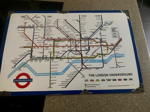 London underground metal - london,