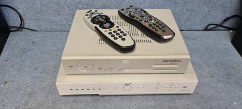 Old sky boxes and - old,