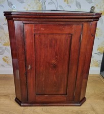 Vintage Wooden Corner Cabinet