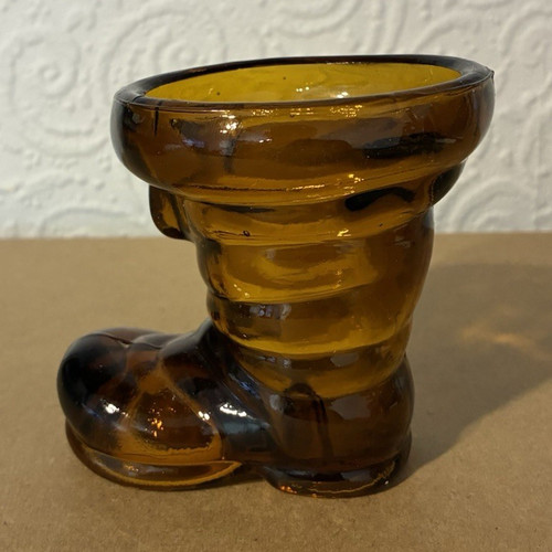 Vintage novelty amber glass - vintage,