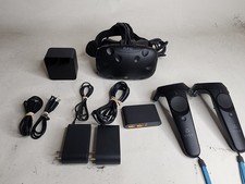 HTC Vive Virtual Reality Headset (Controller, Link Box, Headset, 1 Base Station)