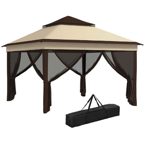 Pop gazebo tent - up,