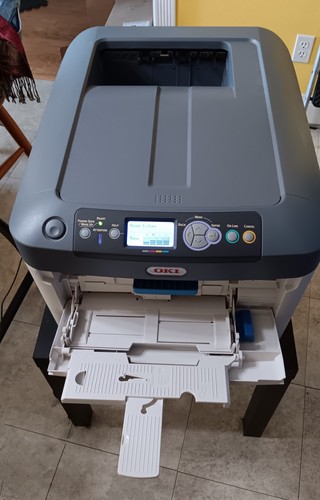 Oki c711wt white toner - toner, printer