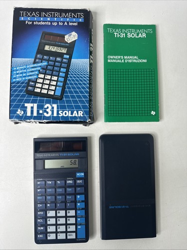 Texas instruments solar - ti-31,