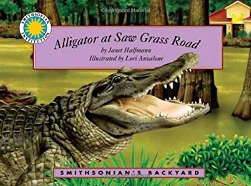 Alligator saw grass road - at,