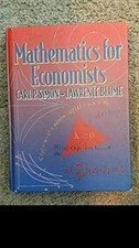 Mathematics for Economists - Hardcover, by Carl P. Simon; Lawrence E. - Good