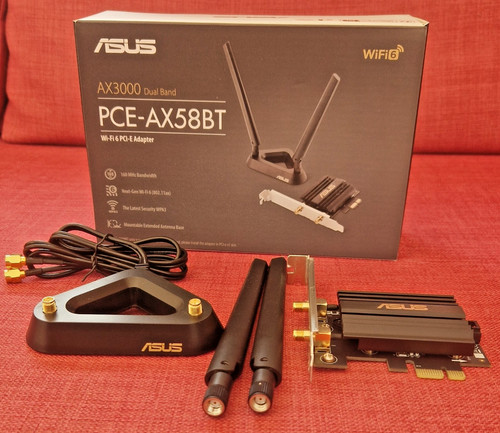 Asus pce ax58bt - asus, ax3000