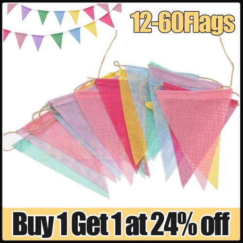 Triangle flags bunting - triangle,