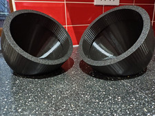 Focal Universal ISU 165 Pair of Custom Plastic Angled Speaker Pod 6.5"