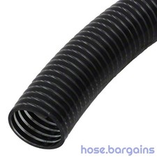 Air Seeder Hose 32mm x 20m - 1 1/4" Clear Flexible PVC Spiral Suction Tube DD - 