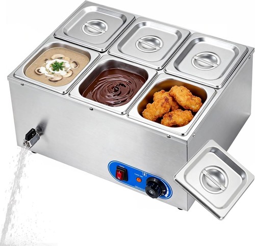 Pan bain marie food warmer - 6,