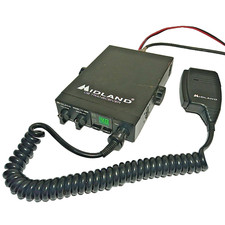 CiBi MIDLAND 77-099 CB Radio + Mic - AM 40 cx 27MHz Vintage Survivalism 12V