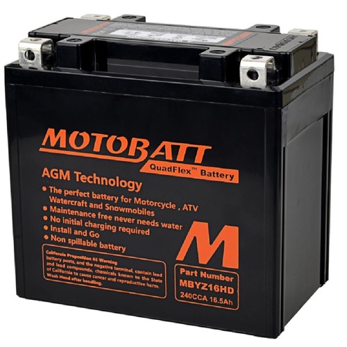 Kfx700 motobatt battery - kfx700,