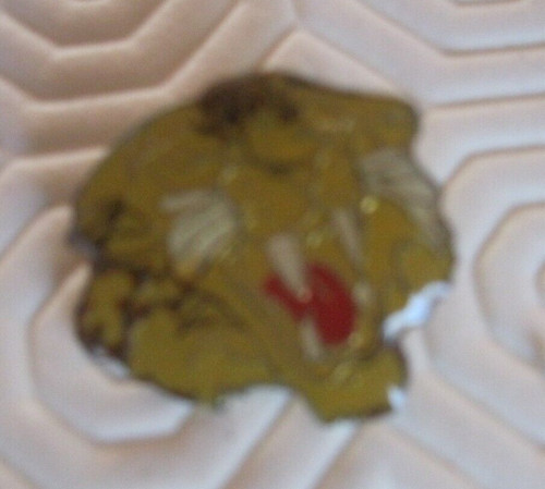 Tiger head lapel badge - lapel,